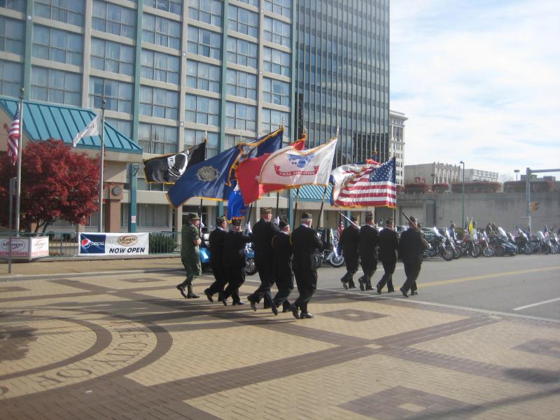 In Step At The 70th Year Veterans Day Parade Charleston, WV The
